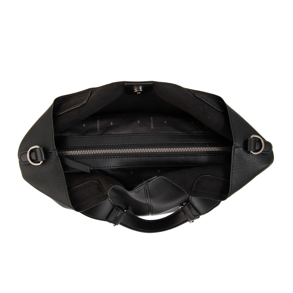 Cartera Dos Asas Regina Negro
