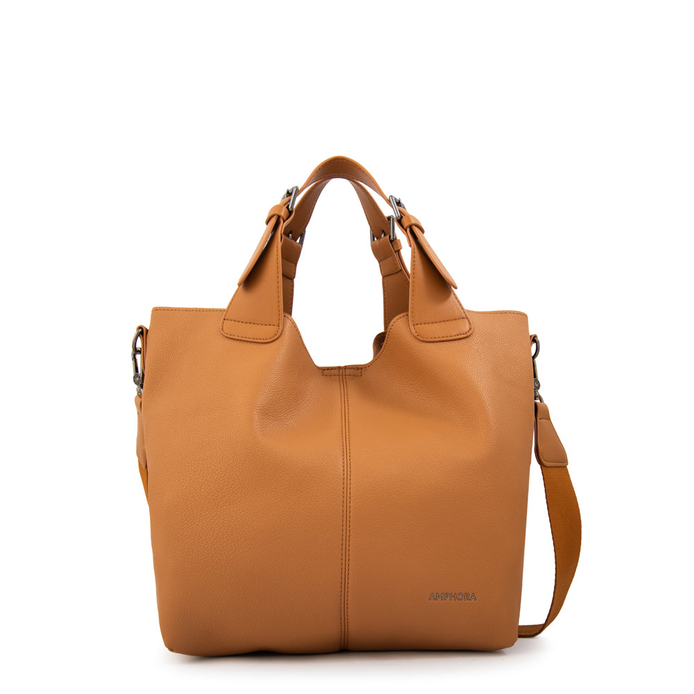 Cartera Dos Asas Regina Camel