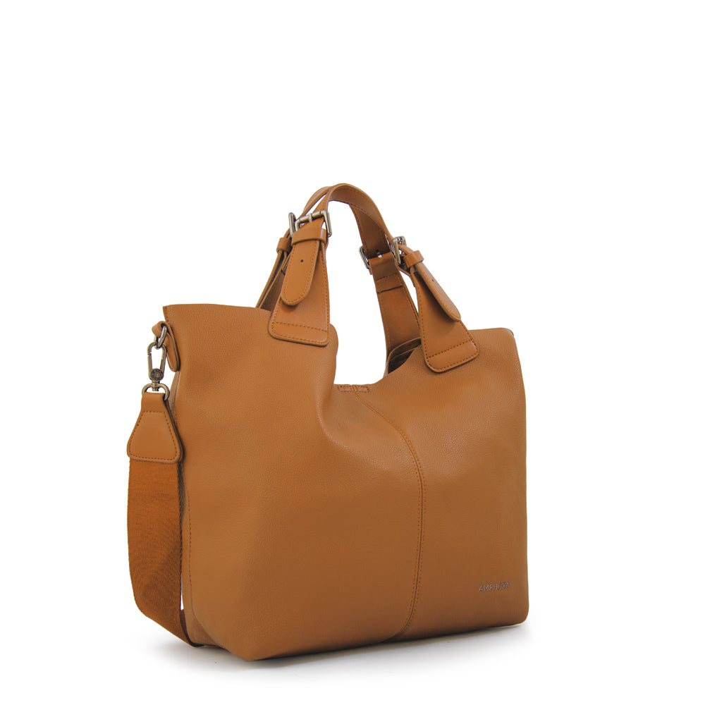 Cartera Dos Asas Regina Camel