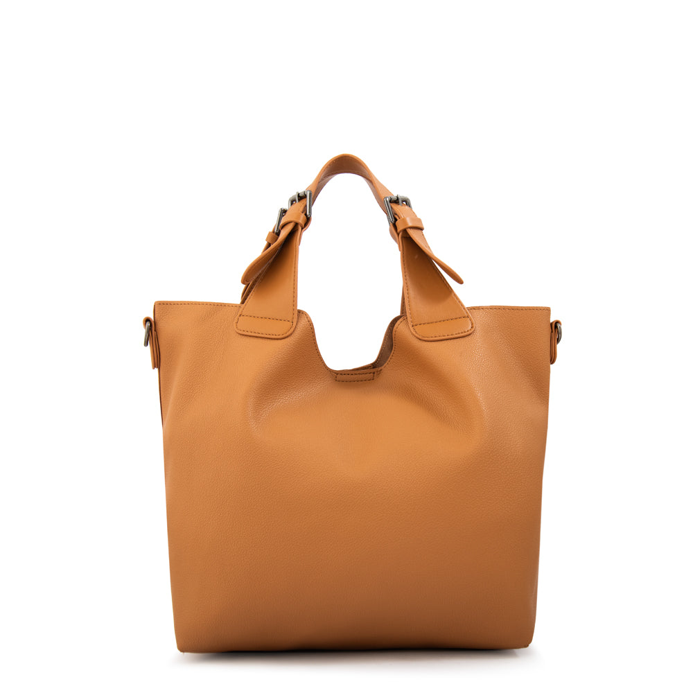Cartera Dos Asas Regina Camel