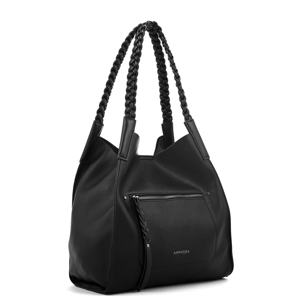 Cartera Corte Recto Iris Negro