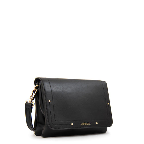 Crossbody Graciela Liso Negro