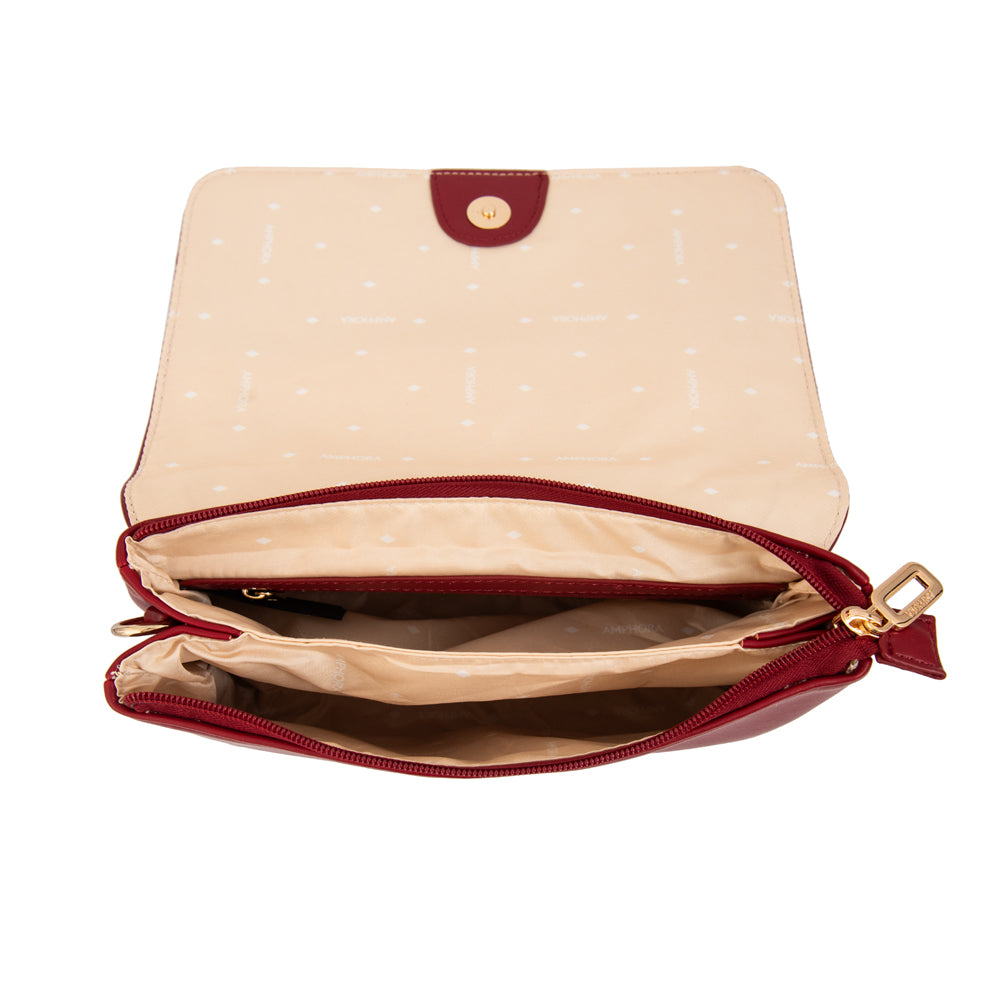 Crossbody Graciela Rojo