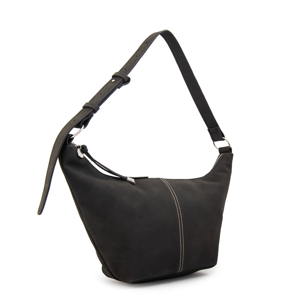 Cartera Oval Mila Negro