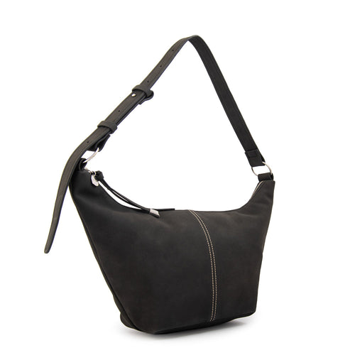 Cartera Oval Mila Negro