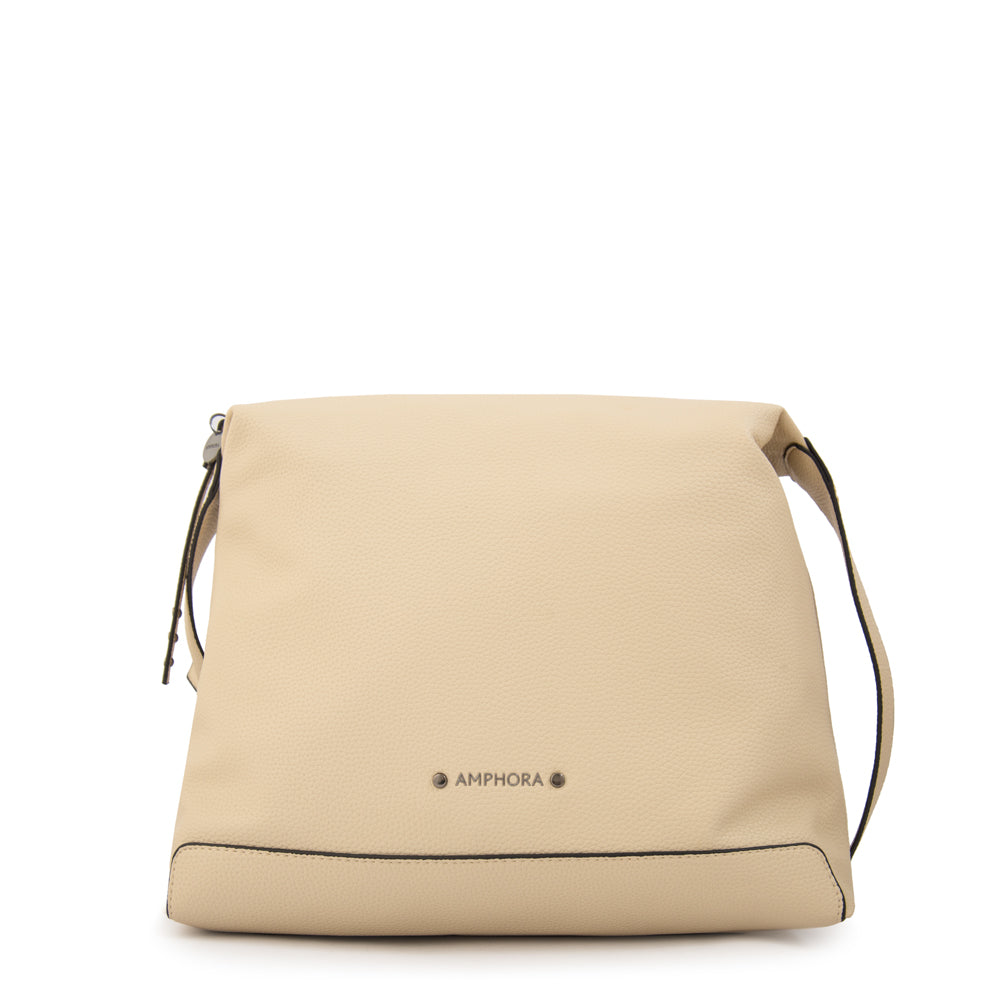 Cartera Corte Recto Ganash Blanco Crudo