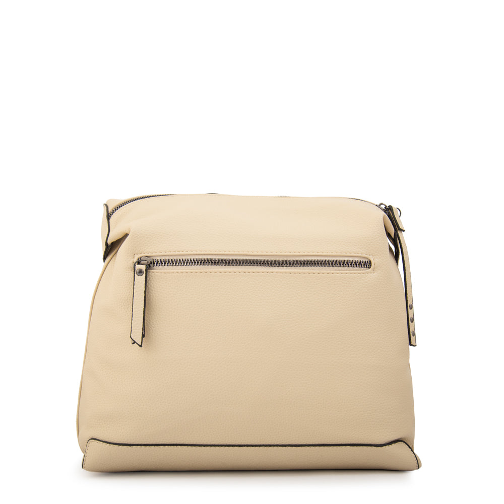 Cartera Corte Recto Ganash Blanco Crudo
