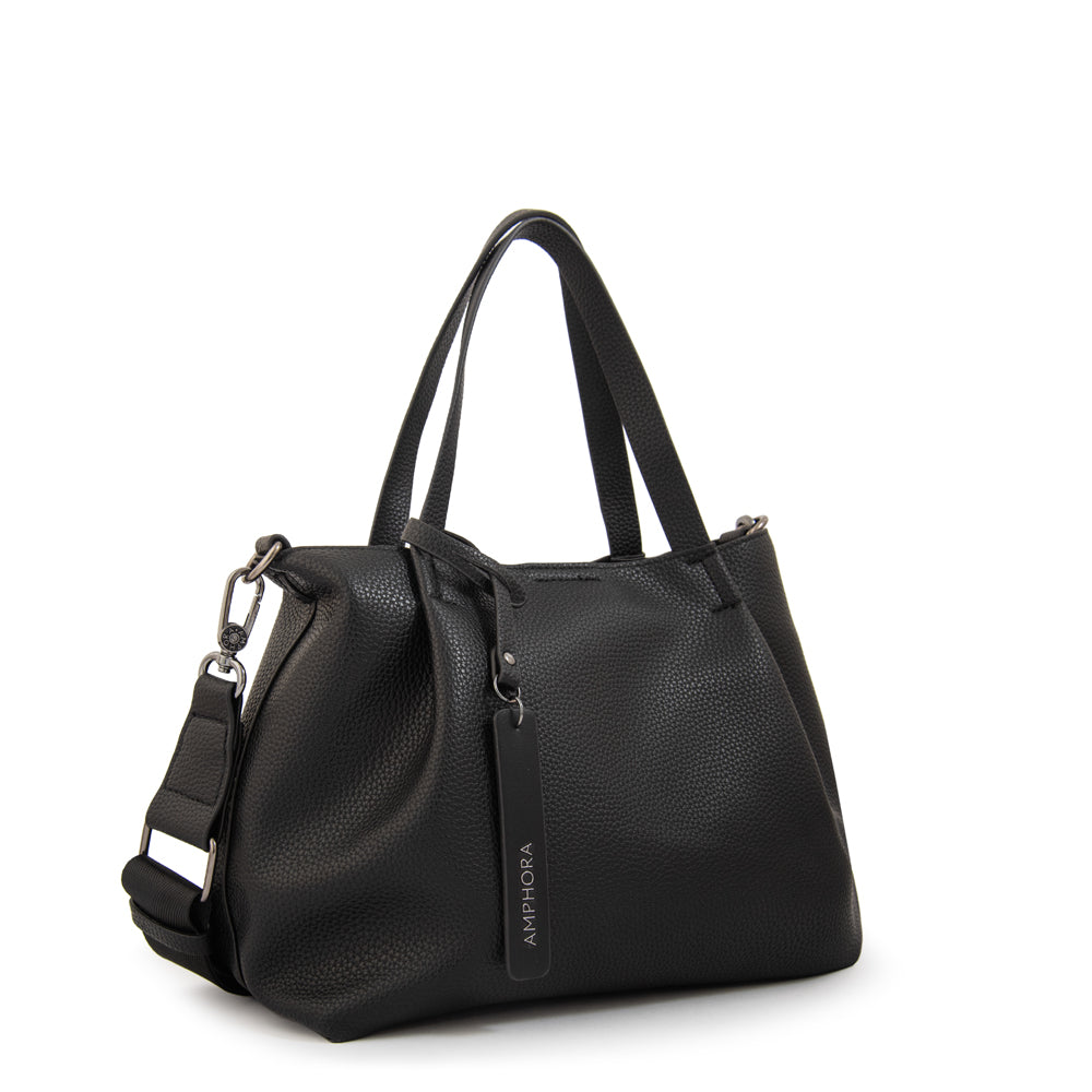 Cartera Dos Asas Constans Negro
