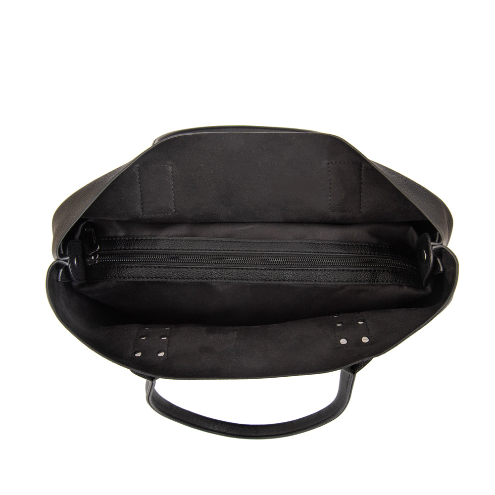 Cartera Dos Asas Riona Negro