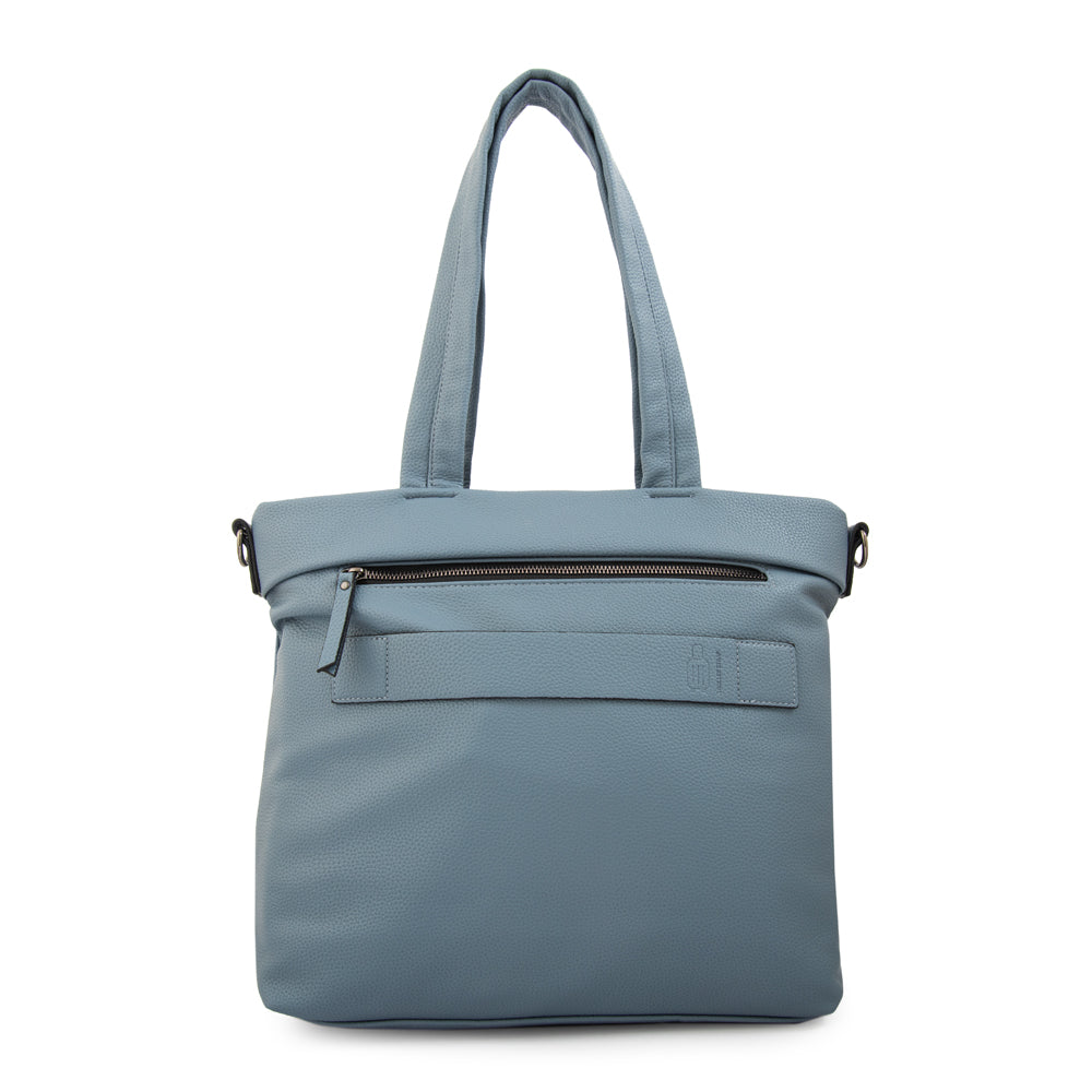 Cartera Dos Asas Portalaptop Kel Denim