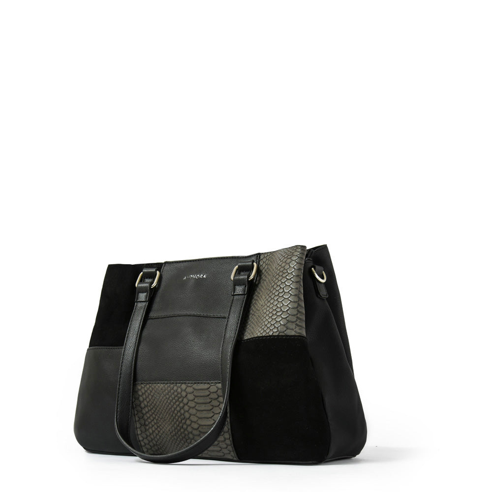 Cartera Dos Asas Daranita Negro