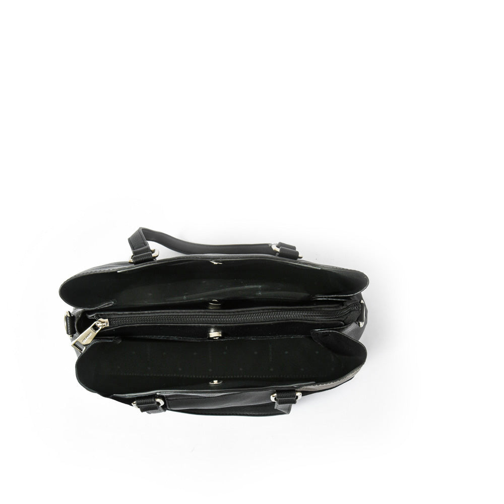 Cartera Dos Asas Daranita Negro