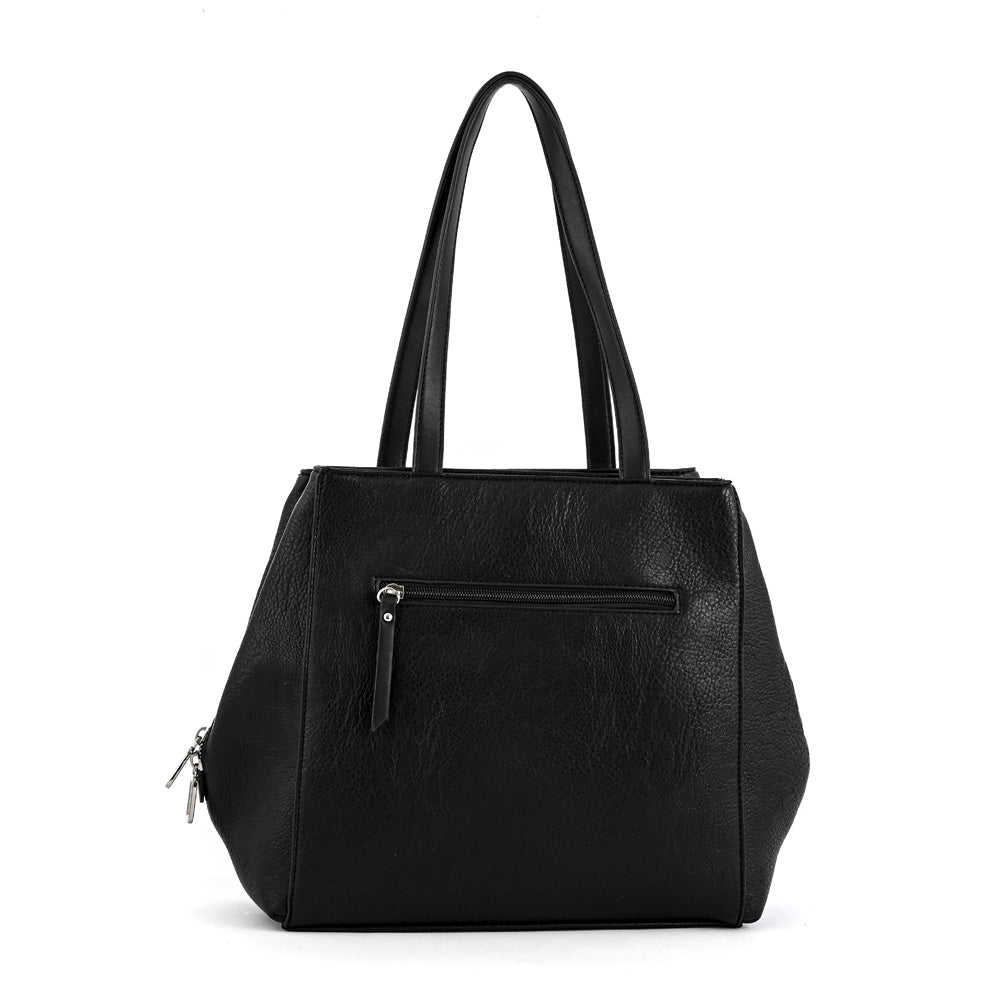 Cartera Dos Asas Noix Negro
