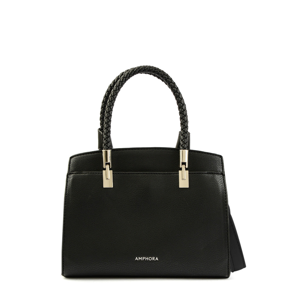Cartera Dos Asas Rosine Negro