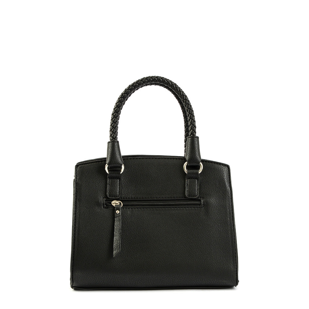 Cartera Dos Asas Rosine Negro