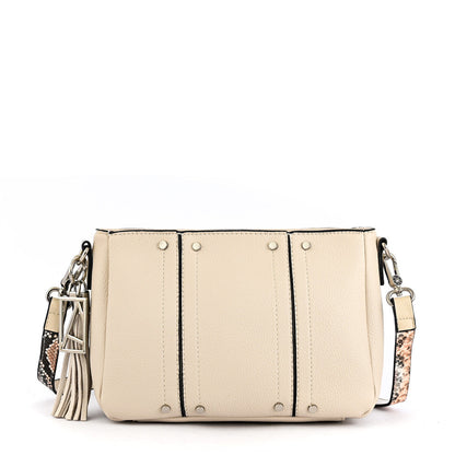 Crossbody Leroy Blanco Crudo