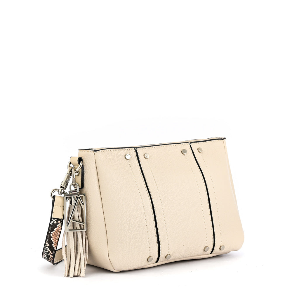 Crossbody Leroy Blanco Crudo