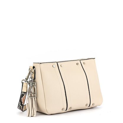 Crossbody Leroy Blanco Crudo