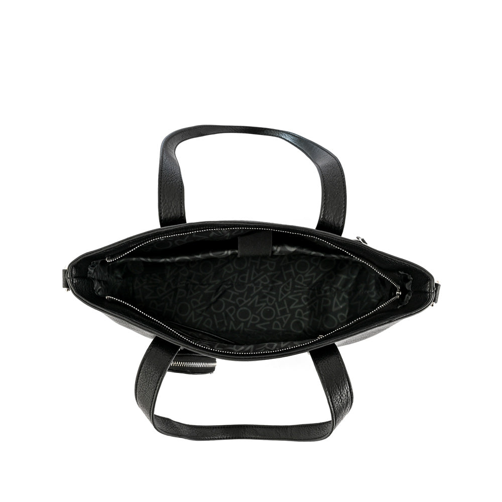 Cartera Dos Asas Porta Laptop 14" Meyer Negro