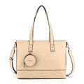 Cartera Dos Asas Porta Laptop 14" Meyer Blanco Crudo