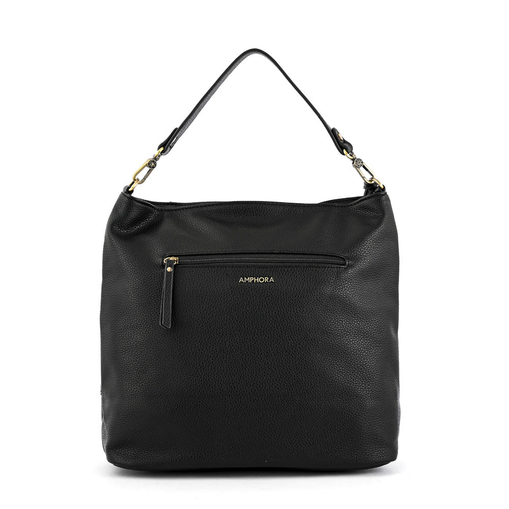 Cartera Corte Recto Robin Negro