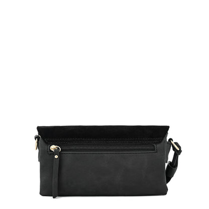 Crossbody Siena Negro Gastado