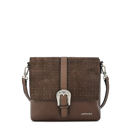 Crossbody Marruecos Café Oscuro