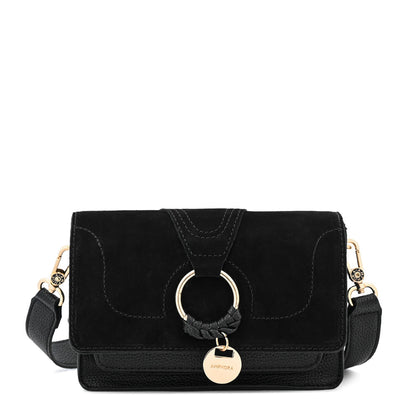 Crossbody Marla Negro Gamuza