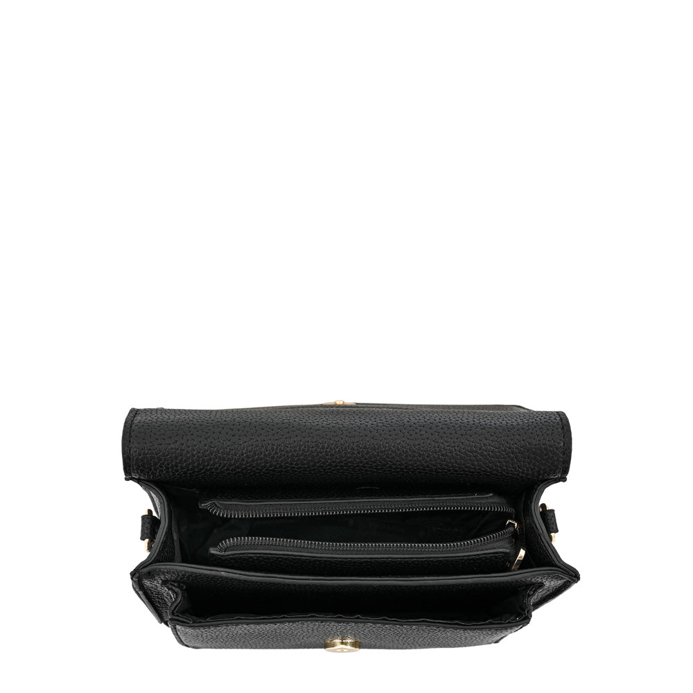 Crossbody Marla Negro Gamuza