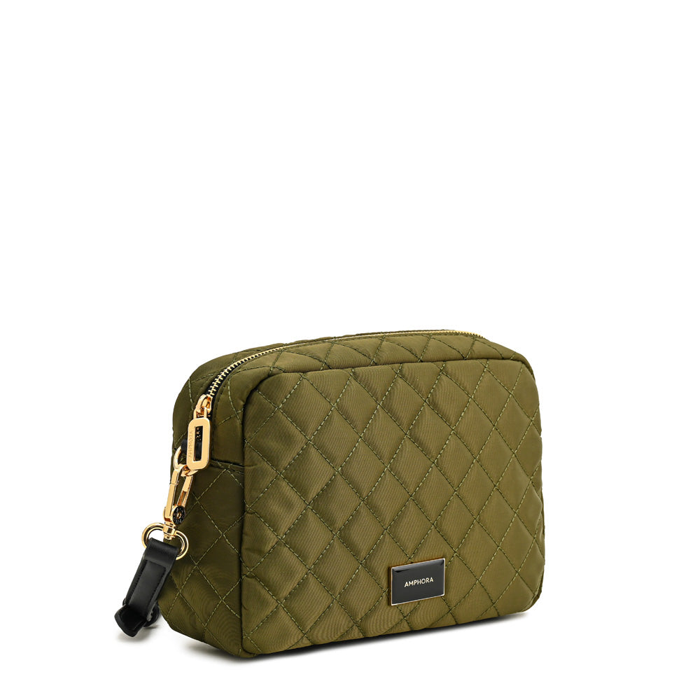 Crossbody Bugi Verde Oscuro