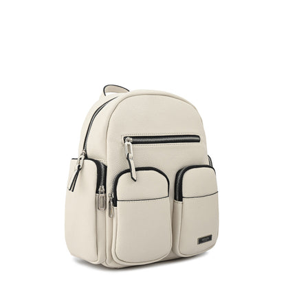 Mochila Cler Blanco Crudo