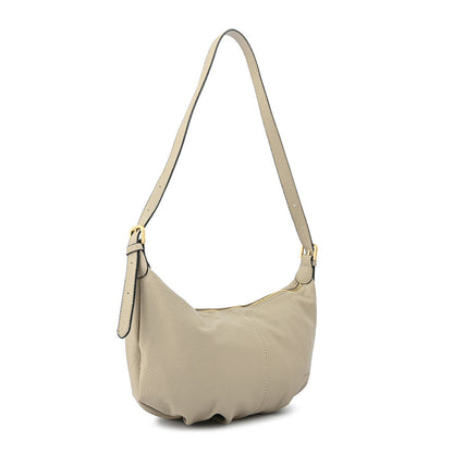 Cartera Dos Asas Blanche Beige