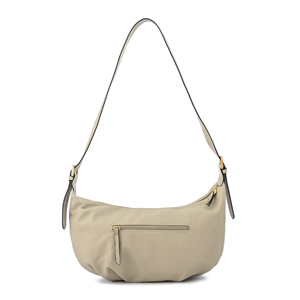 Cartera Dos Asas Blanche Beige