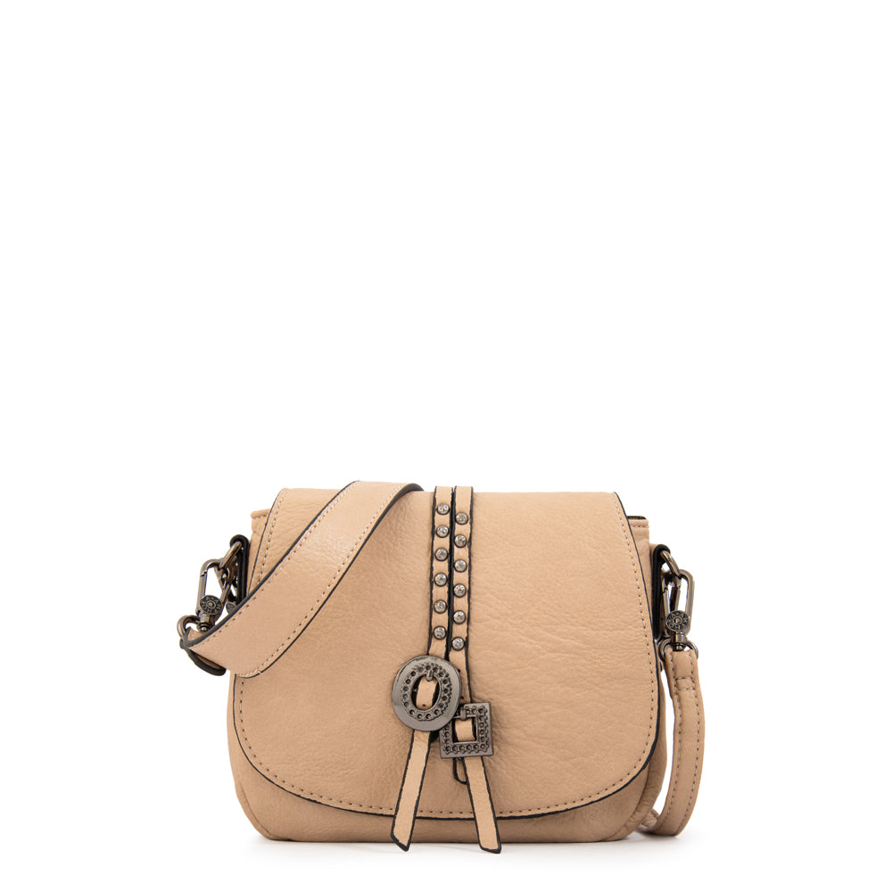Crossbody Indonesia Beige Oscuro
