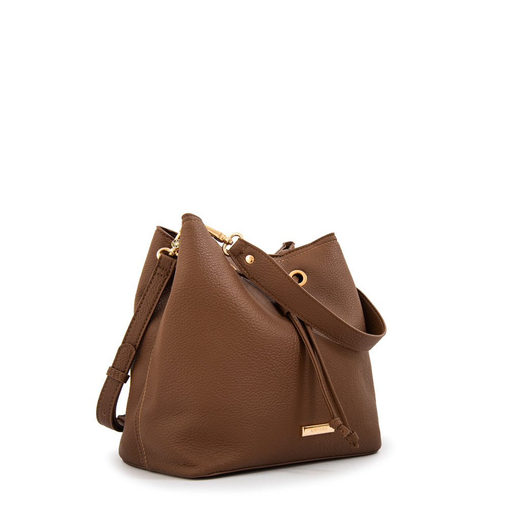 Crossbody Bruselas Café Oscuro