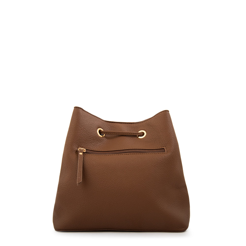 Crossbody Bruselas Café Oscuro