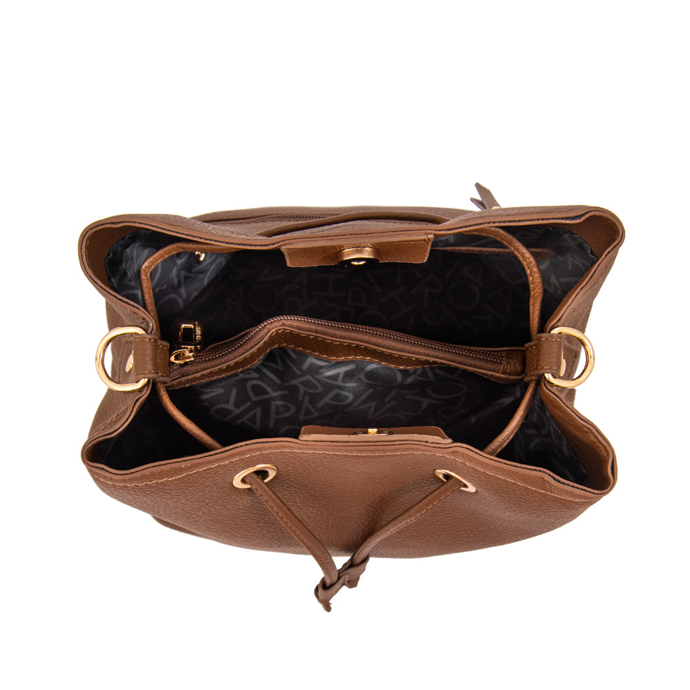 Crossbody Bruselas Café Oscuro