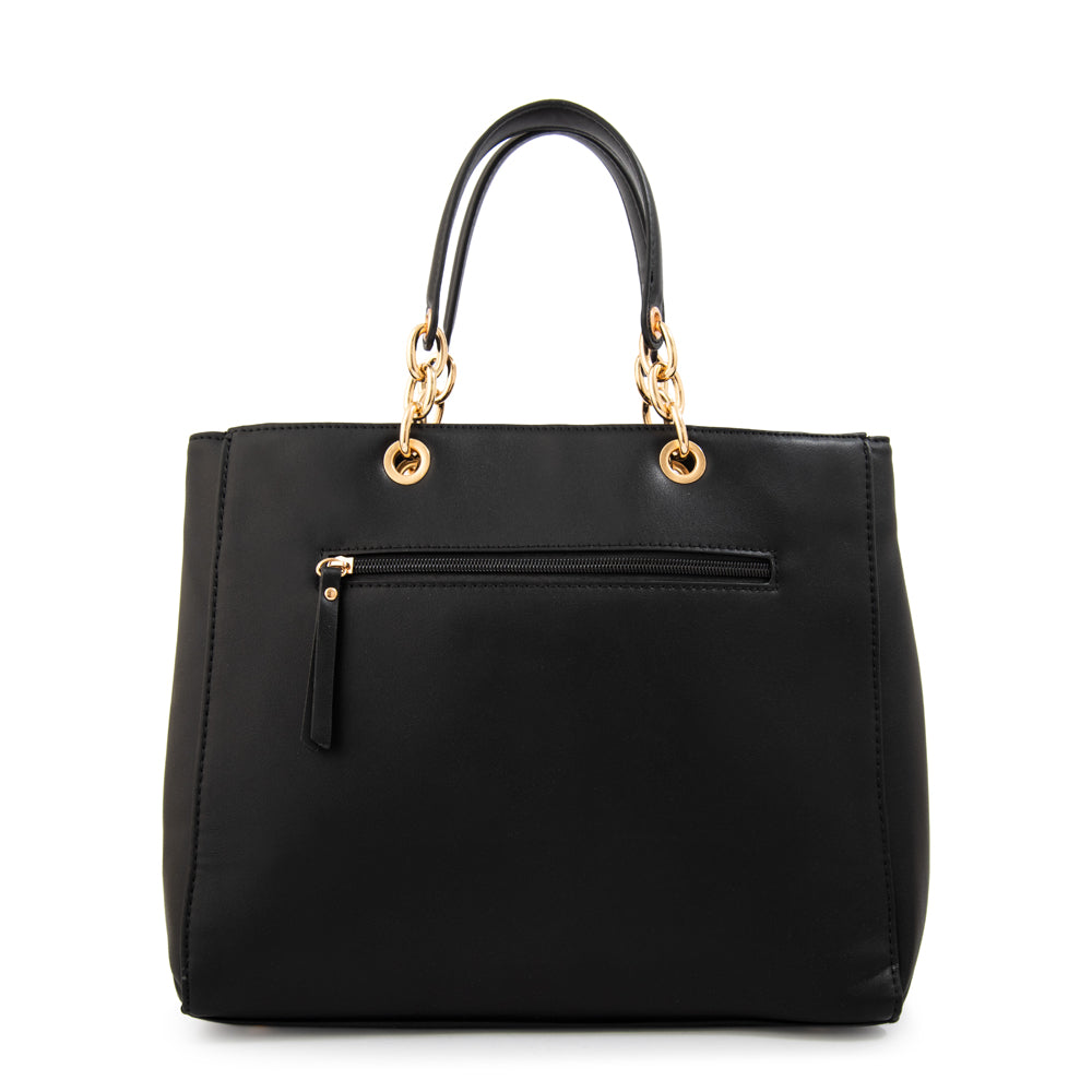 Cartera Dos Asas Keny Negro