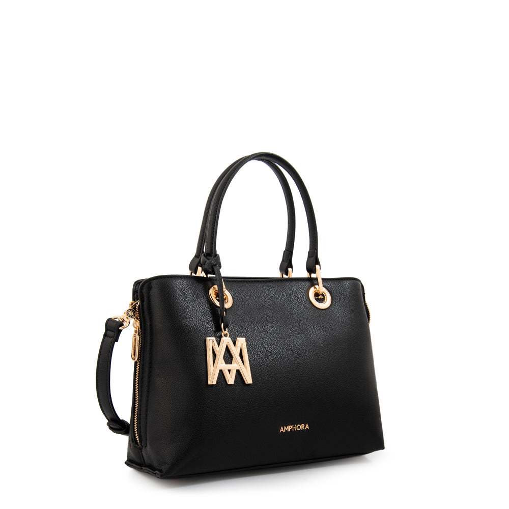 Cartera Dos Asas Laia Negro