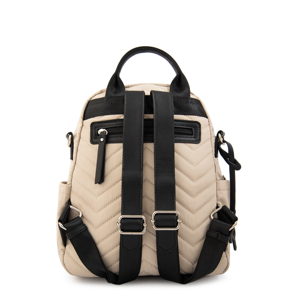 Mochila Pequeña Georgia Beige
