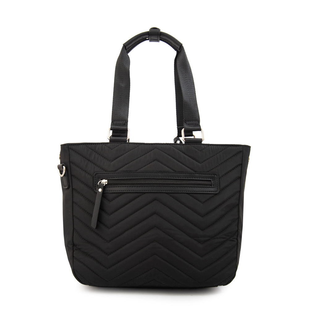 Cartera Dos Asas Georgia Negro