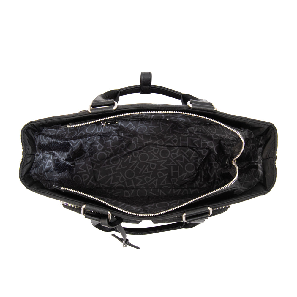 Cartera Dos Asas Georgia Negro