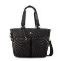 Cartera Dos Asas Georgia Negro Especial