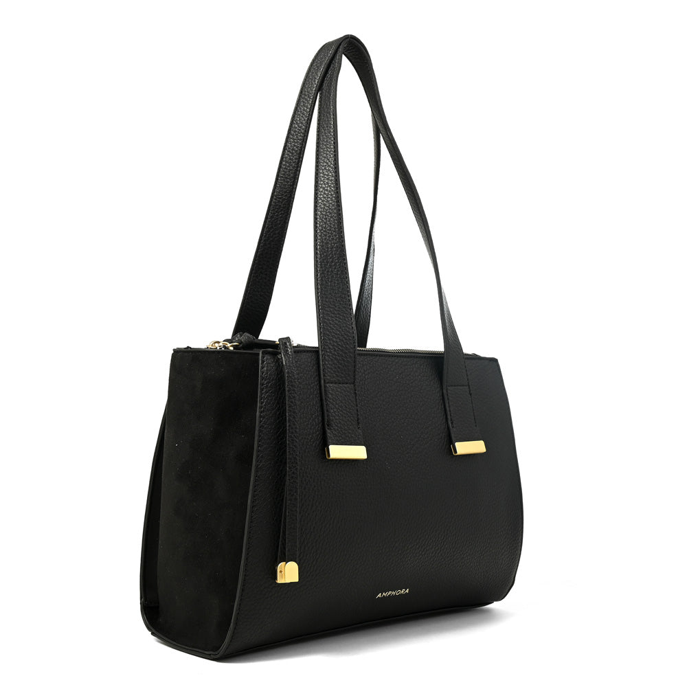 Cartera Dos Asas Belinda Negro