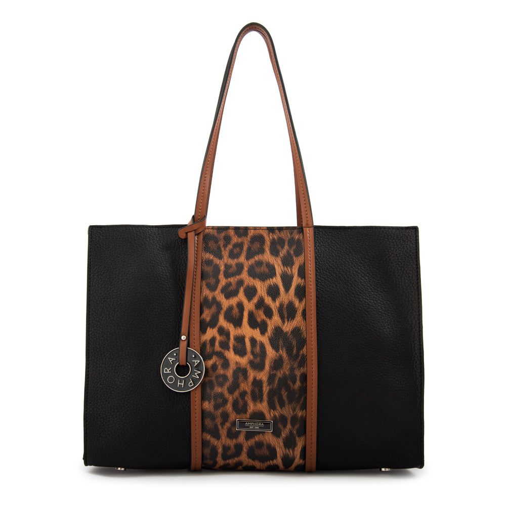 Cartera Dos Asas Griselda Negro Especial