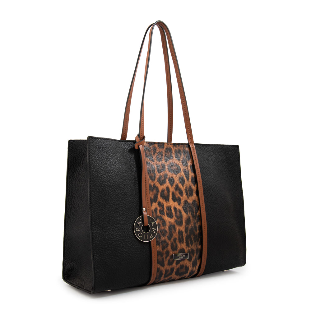 Cartera Dos Asas Griselda Negro Especial