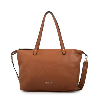 Cartera Dos Asas Francesca Café