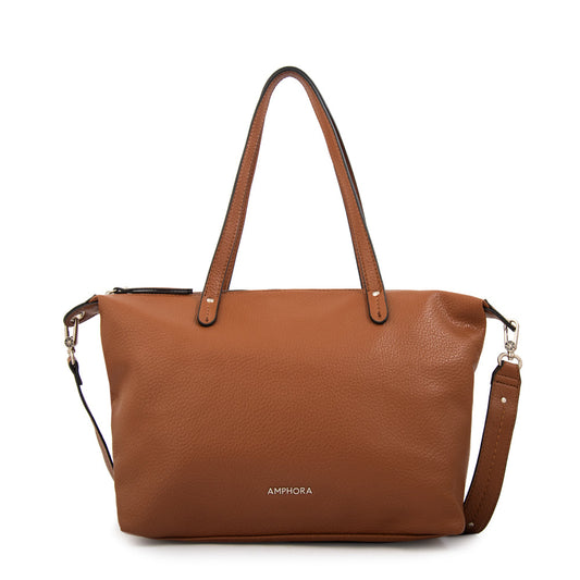 Cartera Dos Asas Francesca Café