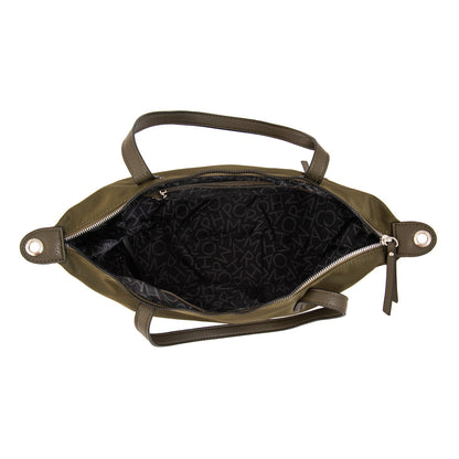 Cartera Dos Asas Francesca Verde Oscuro