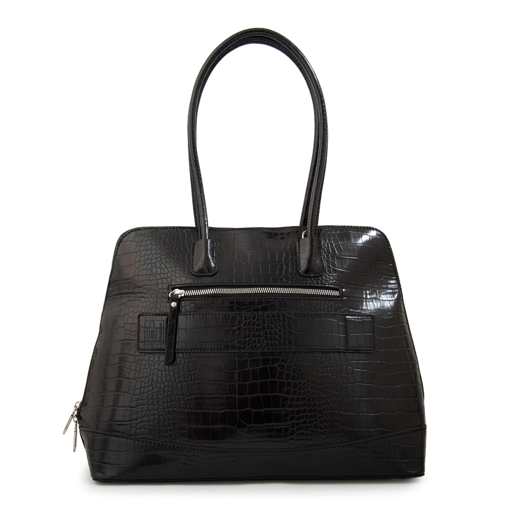 Cartera Dos Asas Portalaptop Gloria Negro